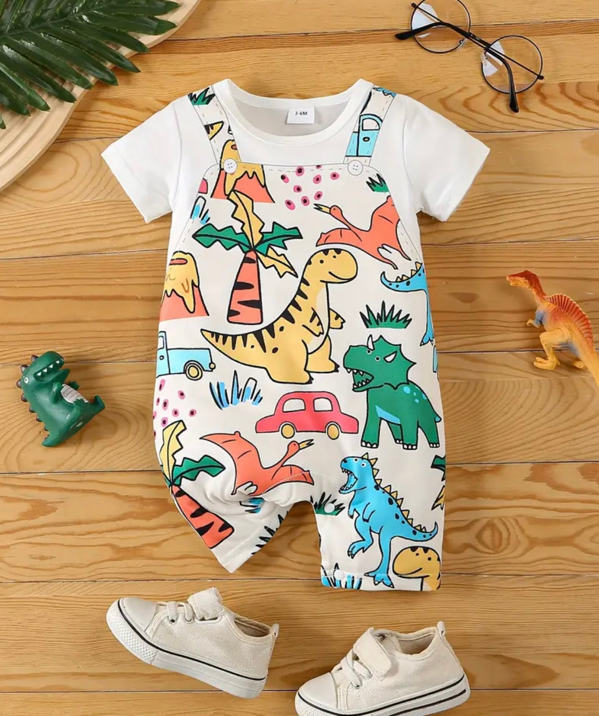Dinosaur Overalls