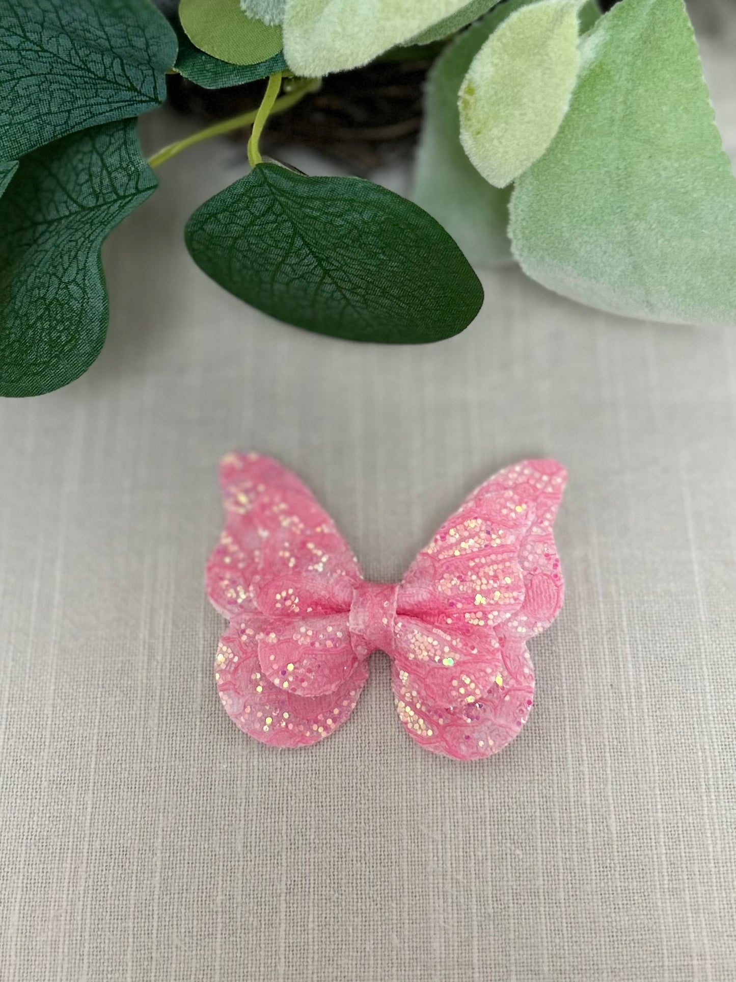 Barbie Pink Glitter Butterfly