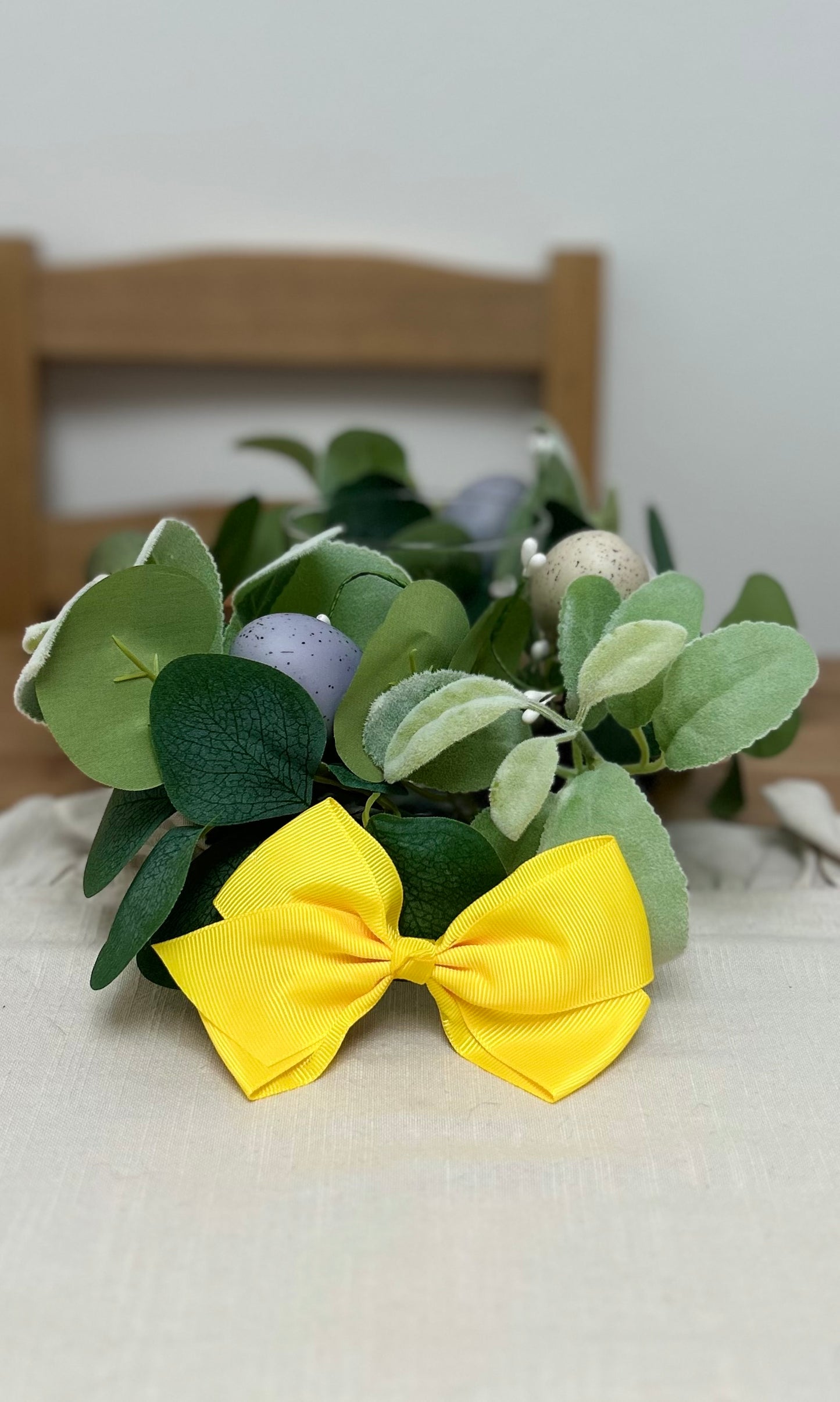 Large Yellow Bow