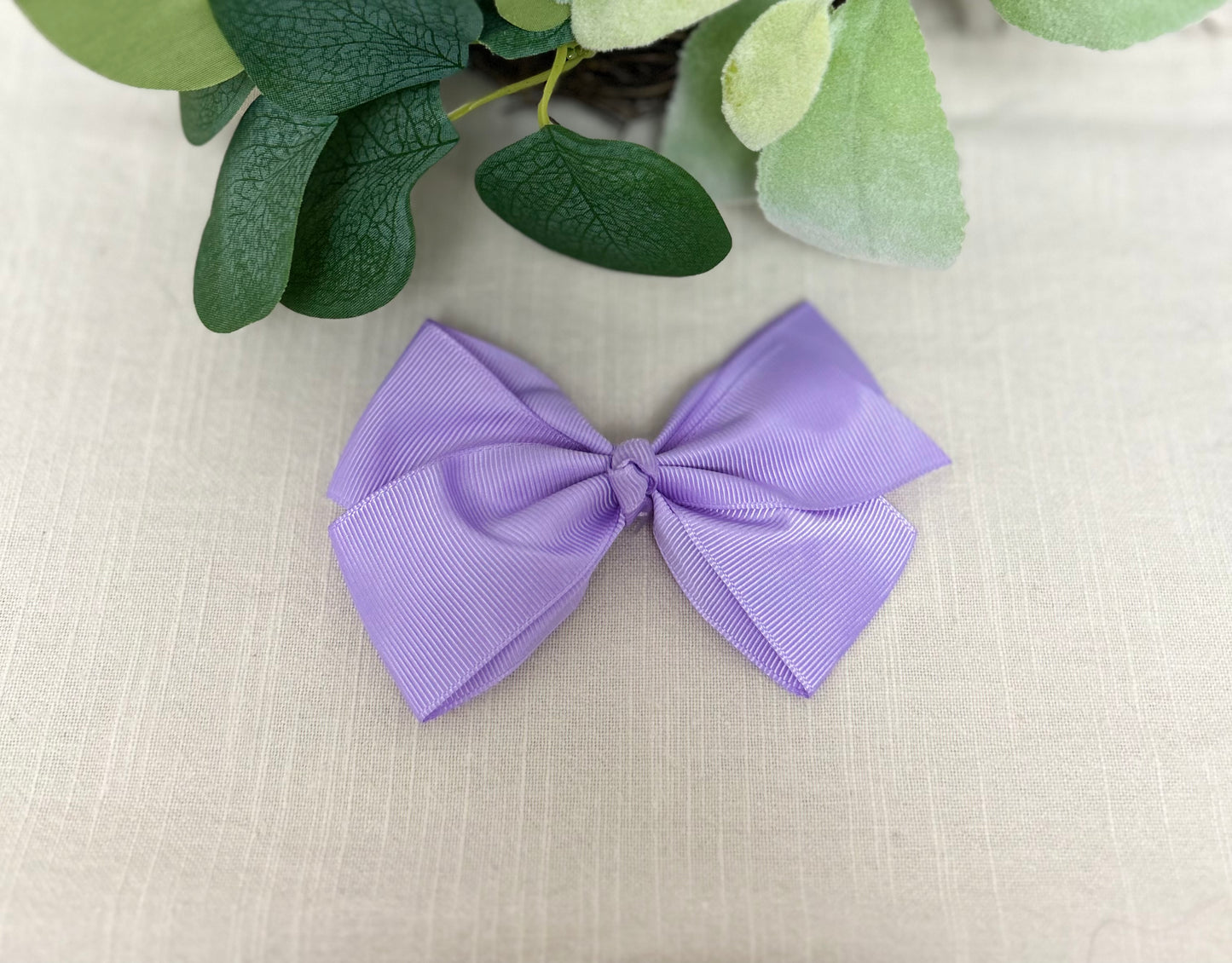 Large Light Purple Bow