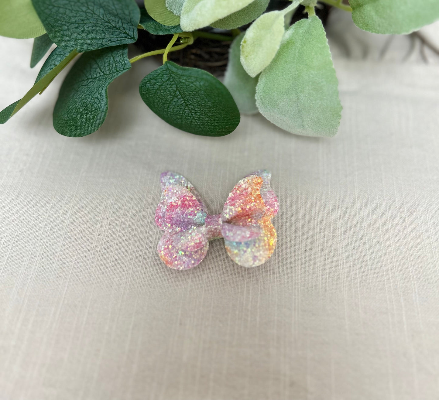 Rainbow Glitter Butterfly